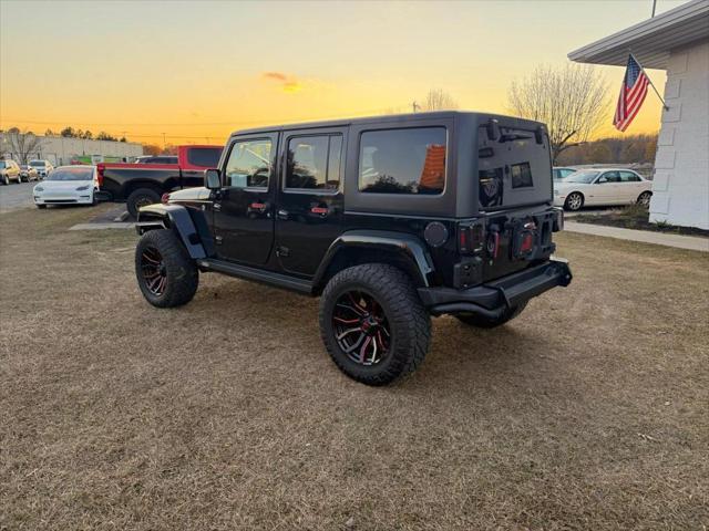 used 2016 Jeep Wrangler Unlimited car, priced at $18,500