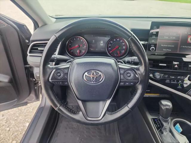 used 2021 Toyota Camry car, priced at $26,677