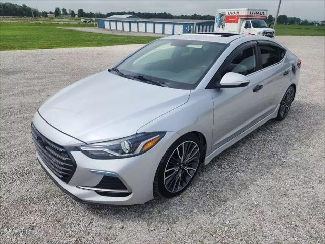 used 2018 Hyundai Elantra car, priced at $14,787