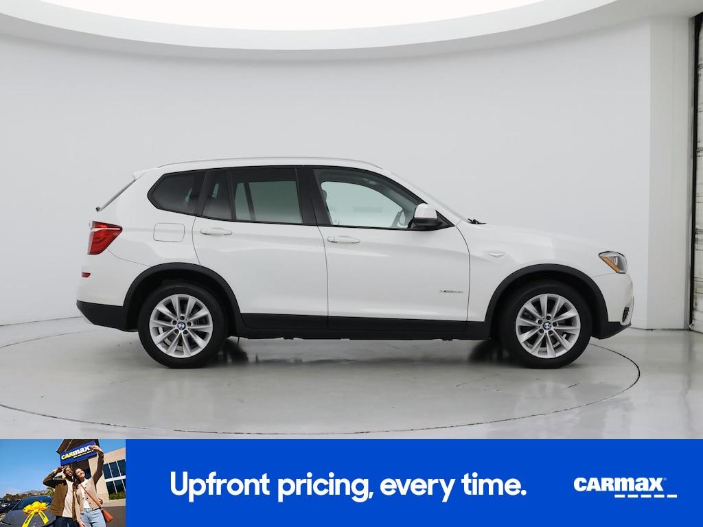 used 2017 BMW X3 car, priced at $18,998
