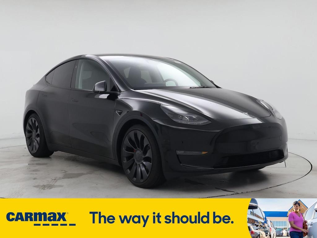 used 2025 Tesla Model Y car, priced at $45,998