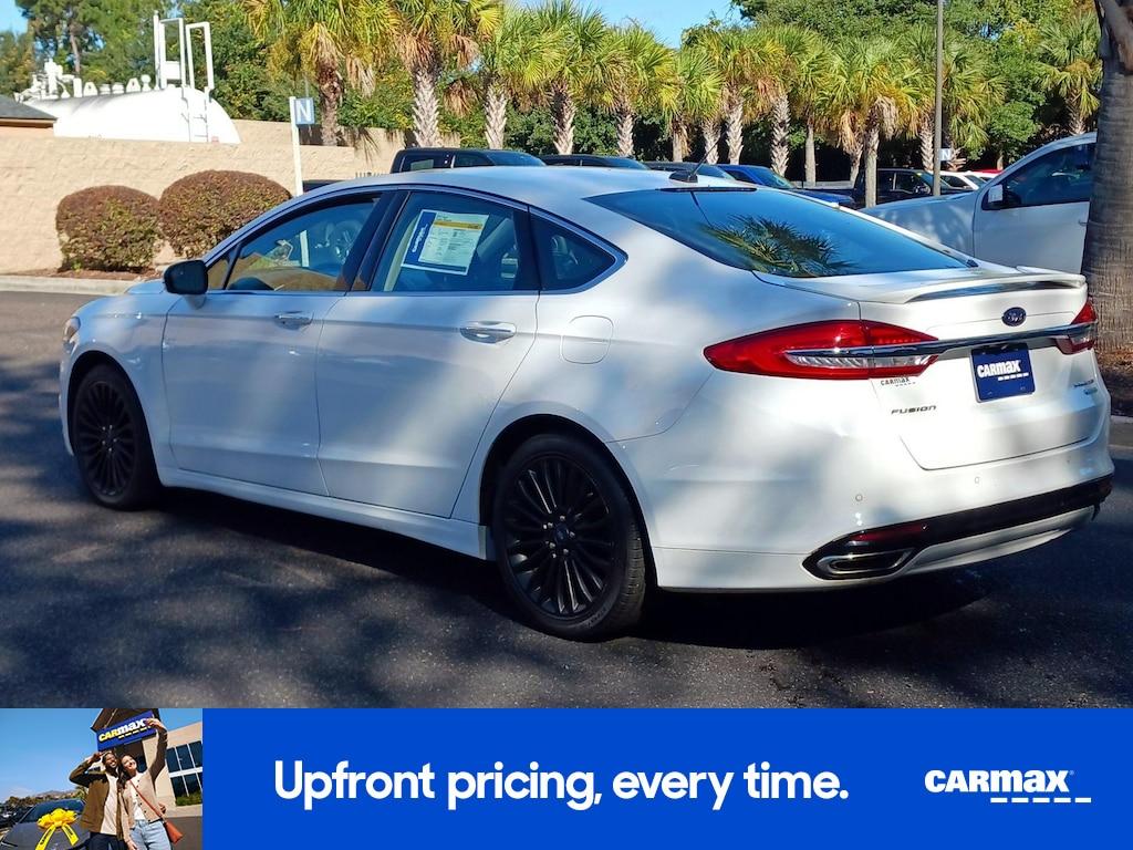 used 2017 Ford Fusion car, priced at $14,599