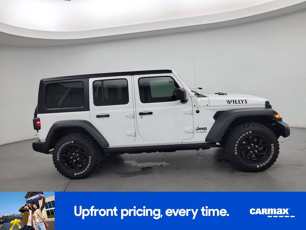 used 2021 Jeep Wrangler car, priced at $29,998