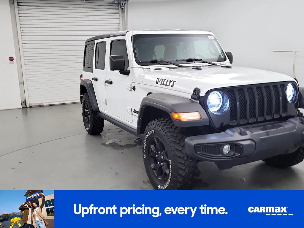 used 2021 Jeep Wrangler car, priced at $29,998