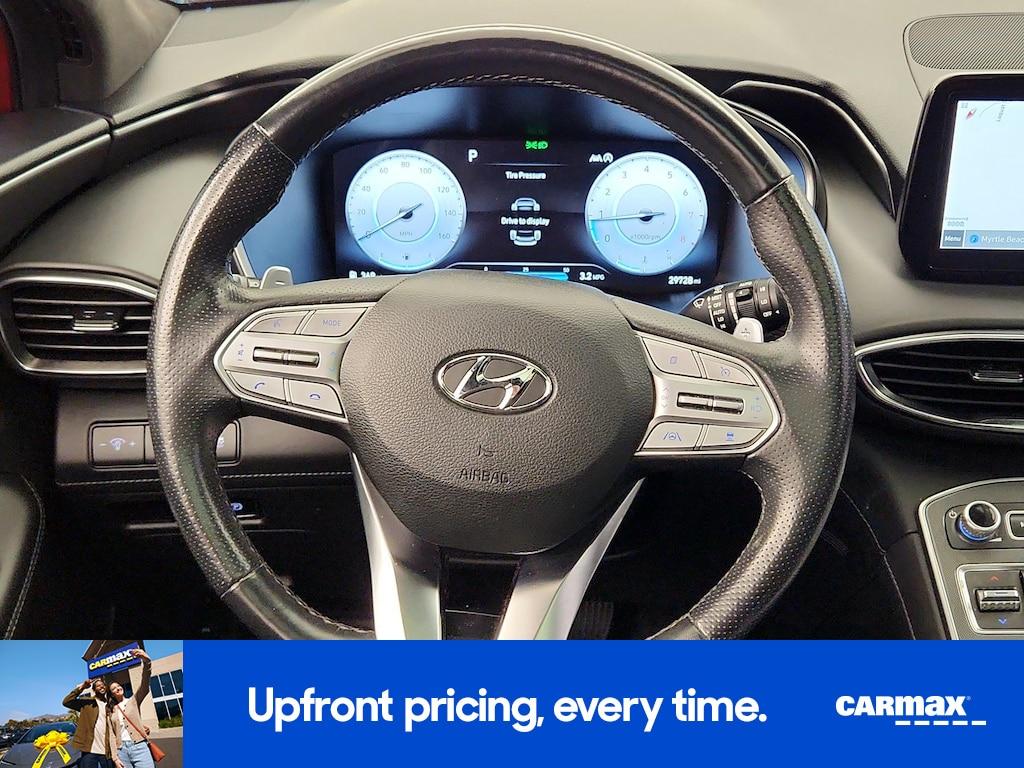 used 2022 Hyundai Santa Fe car, priced at $28,998
