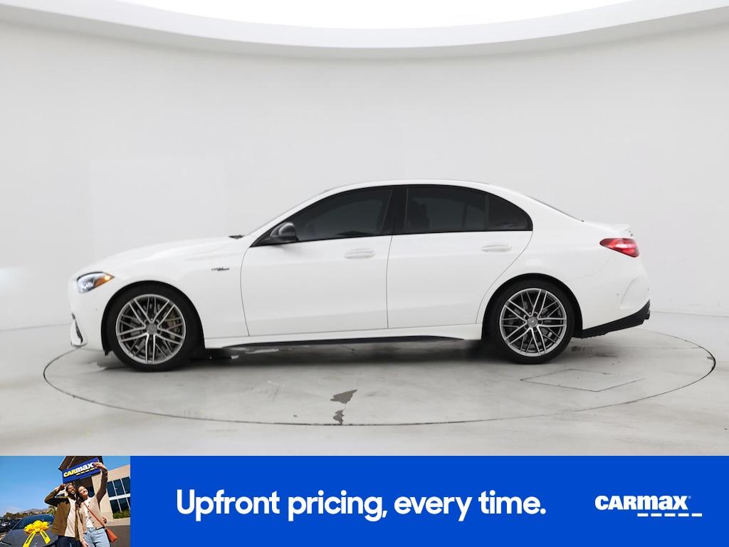 used 2023 Mercedes-Benz AMG C 43 car, priced at $52,998