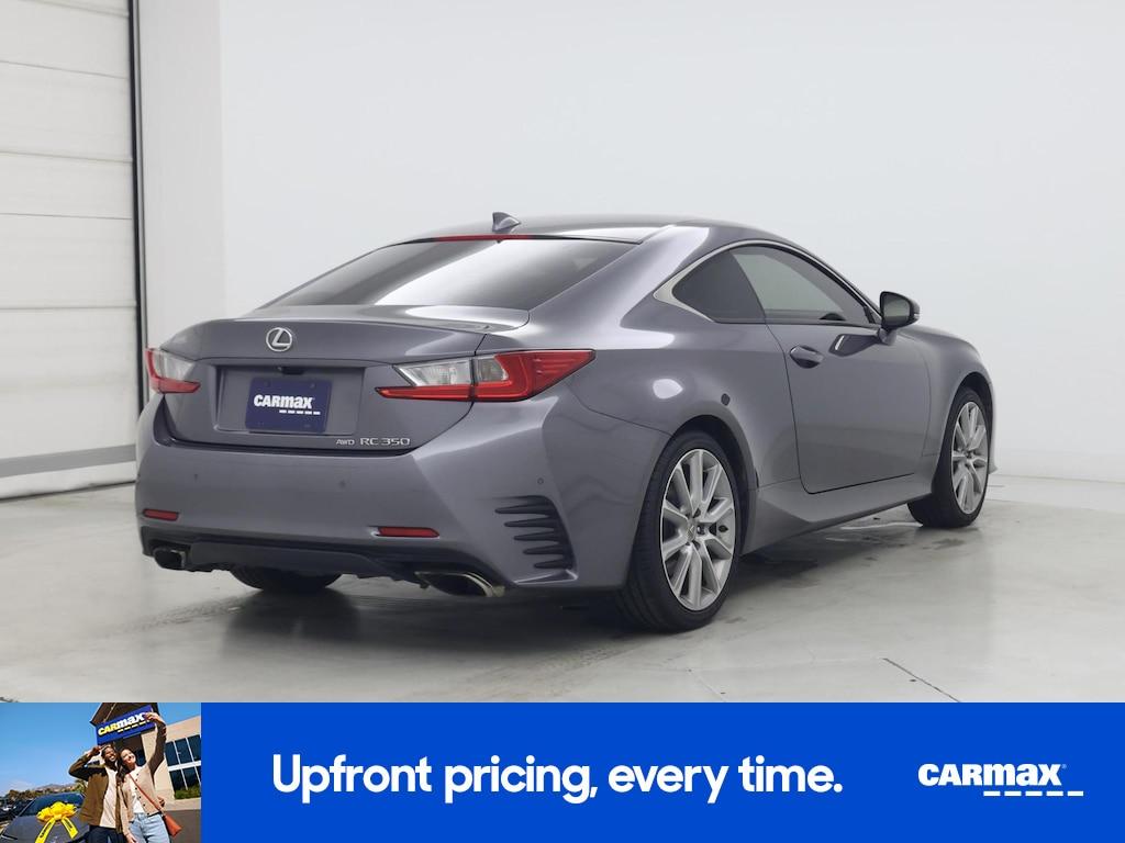 used 2015 Lexus RC 350 car, priced at $20,998