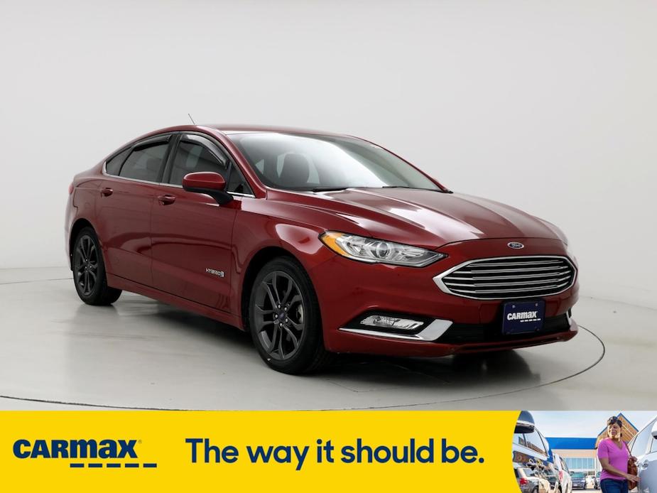 used 2018 Ford Fusion Hybrid car, priced at $17,998