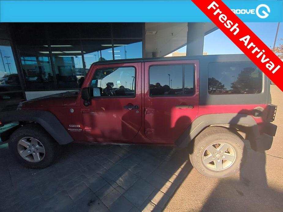 used 2013 Jeep Wrangler Unlimited car, priced at $17,590