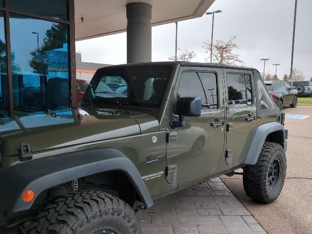 used 2015 Jeep Wrangler Unlimited car, priced at $22,590