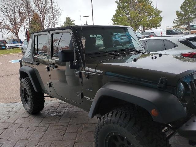 used 2015 Jeep Wrangler Unlimited car, priced at $22,590