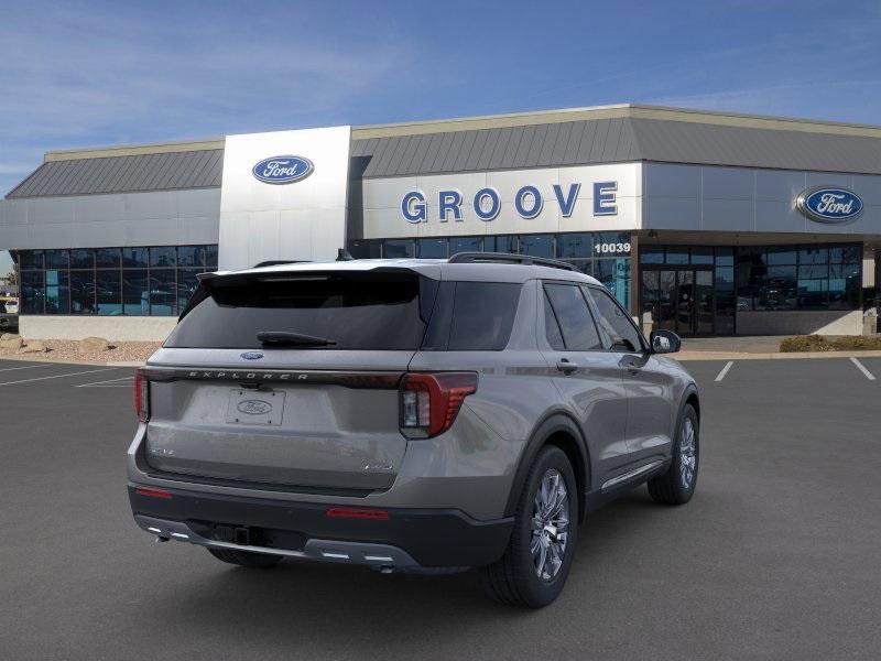 new 2025 Ford Explorer car, priced at $47,804