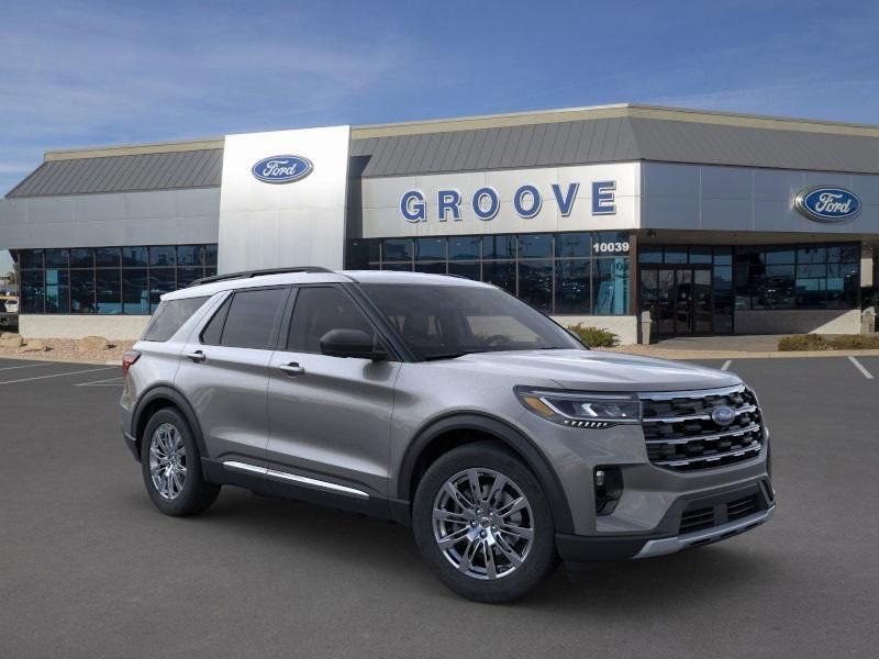 new 2025 Ford Explorer car, priced at $47,804