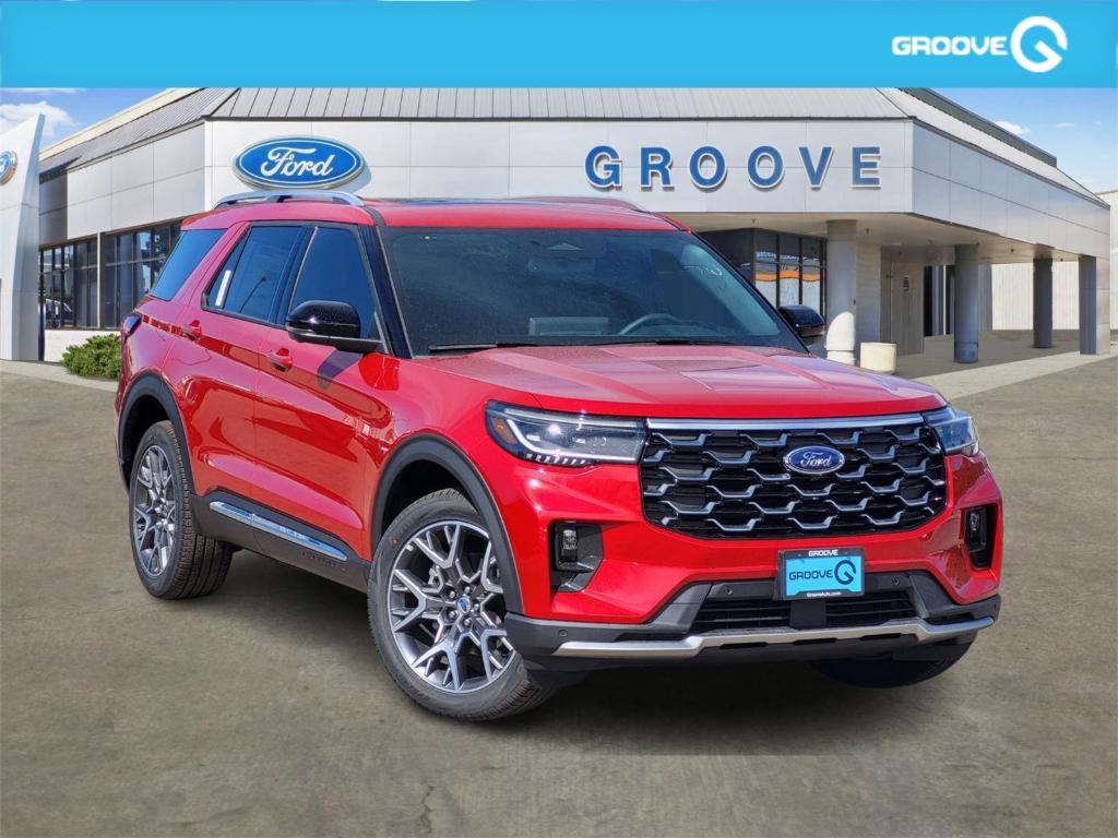 new 2025 Ford Explorer car, priced at $61,754