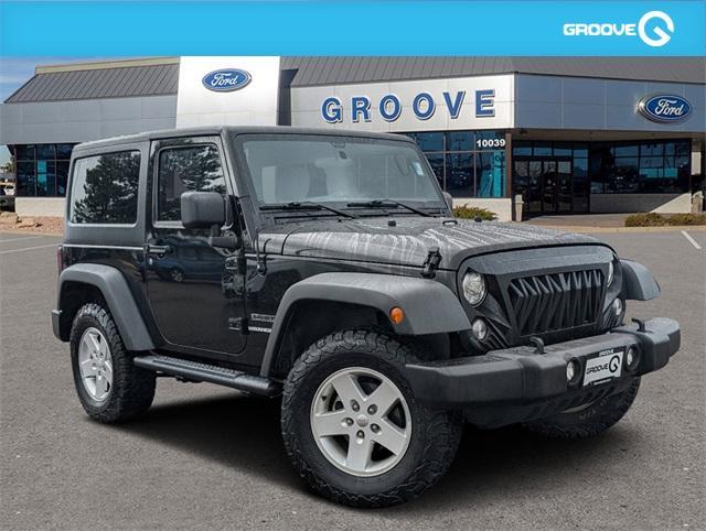 used 2017 Jeep Wrangler car, priced at $18,004