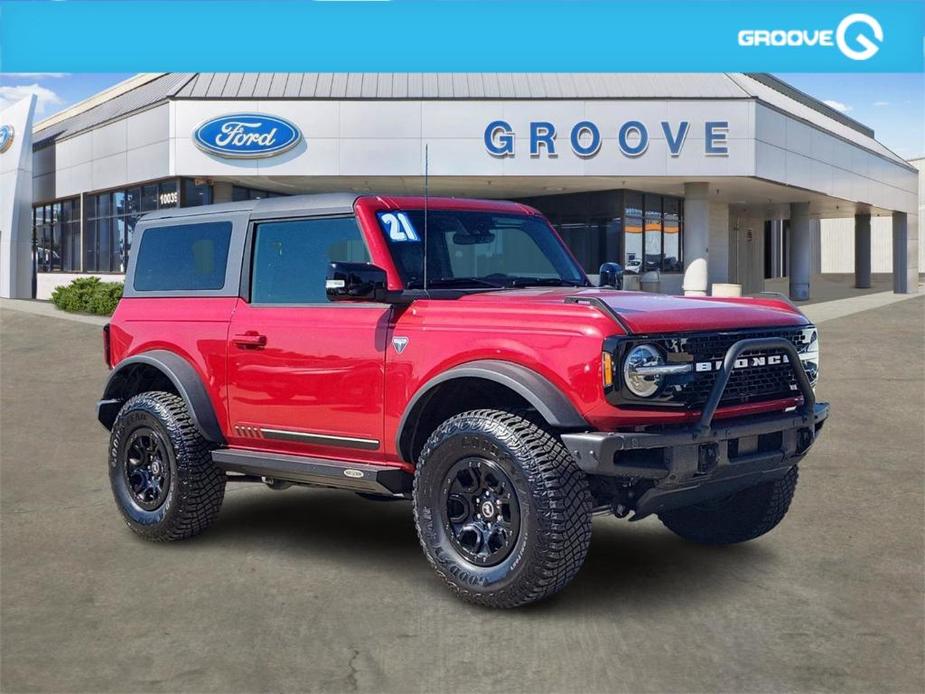 used 2021 Ford Bronco car, priced at $50,591