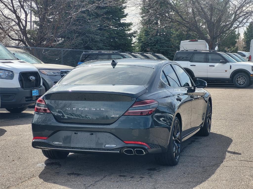 used 2023 Genesis G70 car, priced at $30,590