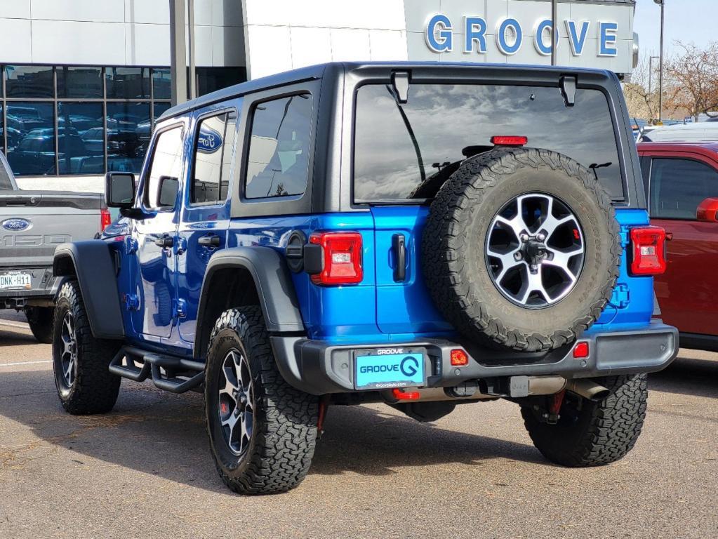 used 2021 Jeep Wrangler Unlimited car, priced at $38,092