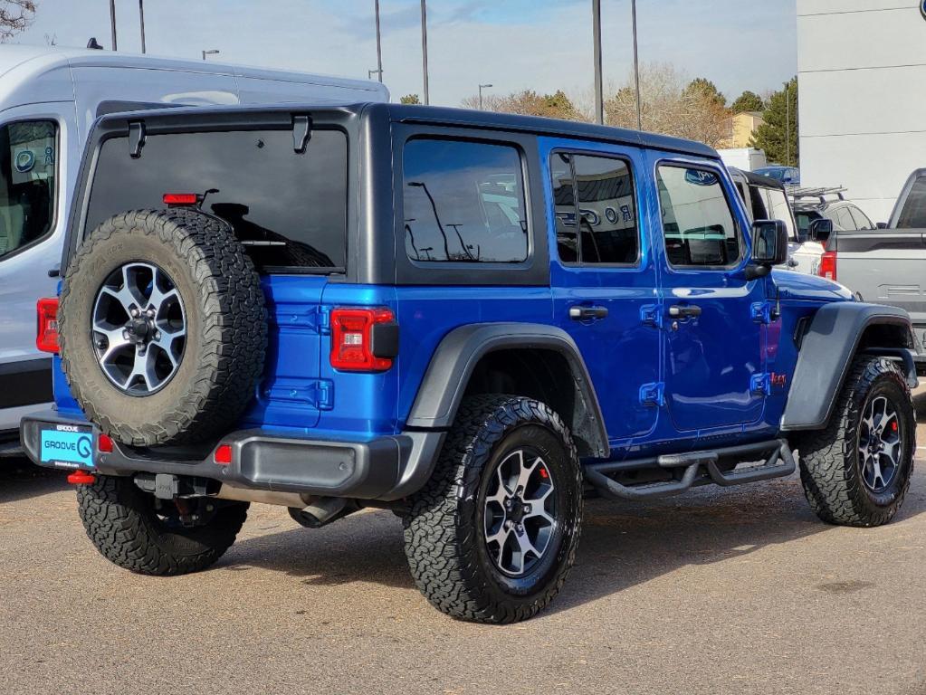 used 2021 Jeep Wrangler Unlimited car, priced at $38,092