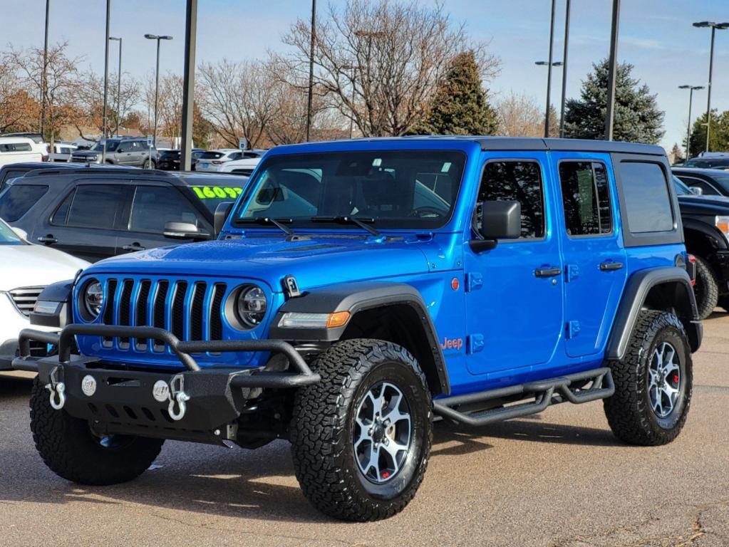 used 2021 Jeep Wrangler Unlimited car, priced at $38,092