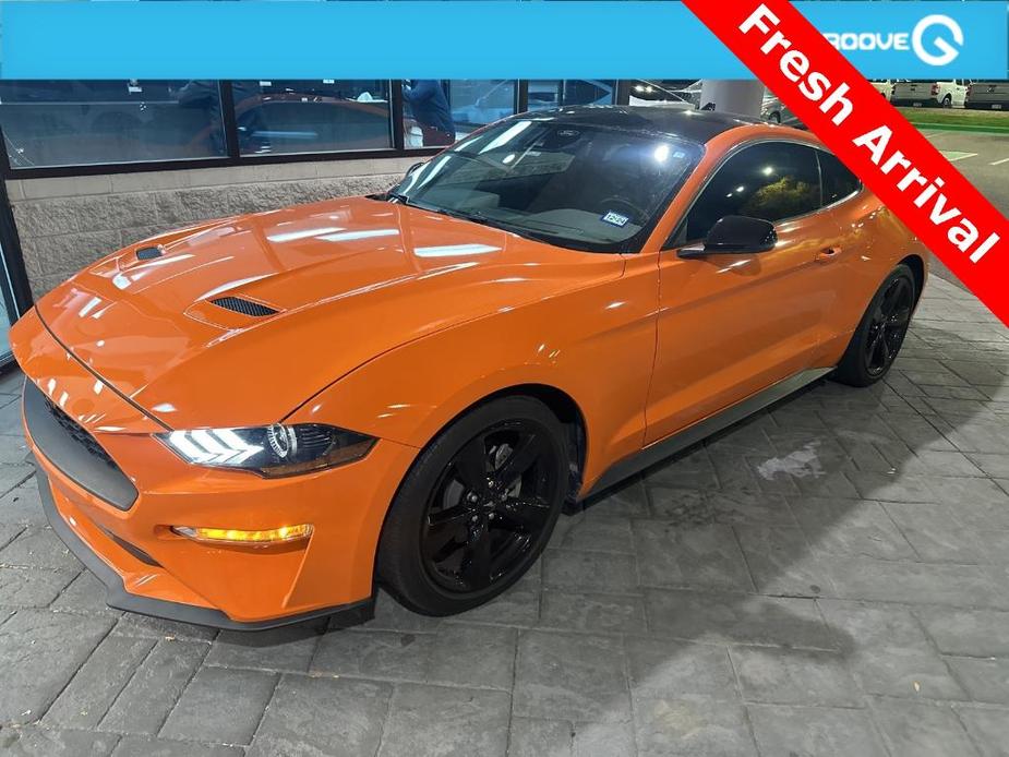 used 2021 Ford Mustang car, priced at $27,590