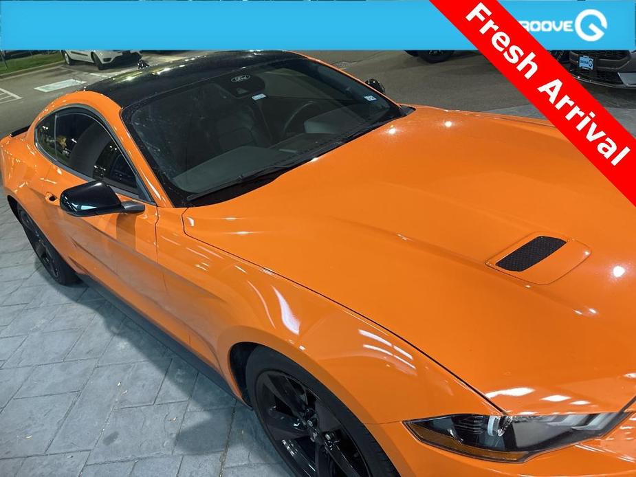 used 2021 Ford Mustang car, priced at $27,590