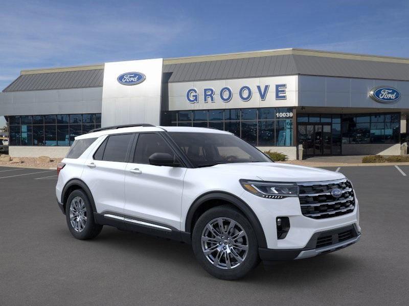 new 2025 Ford Explorer car, priced at $50,394