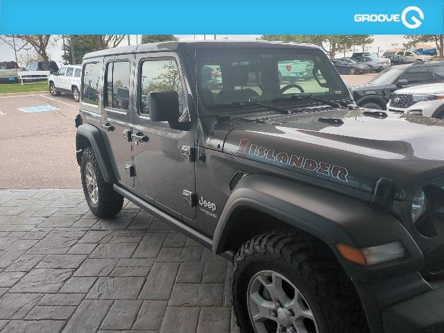 used 2021 Jeep Wrangler Unlimited car, priced at $34,590