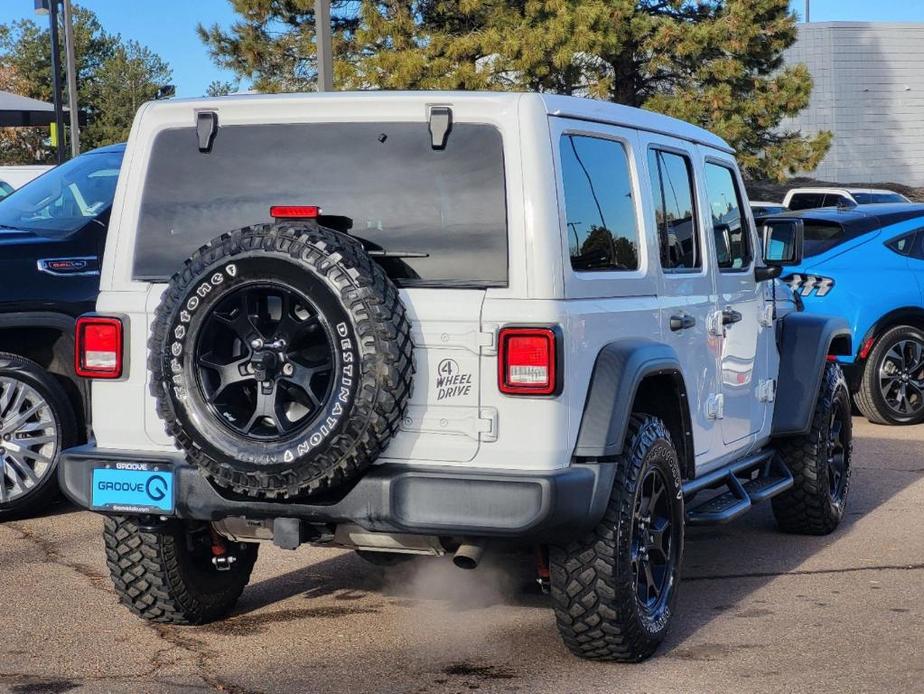 used 2022 Jeep Wrangler Unlimited car, priced at $28,591