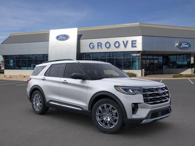 new 2025 Ford Explorer car, priced at $49,559