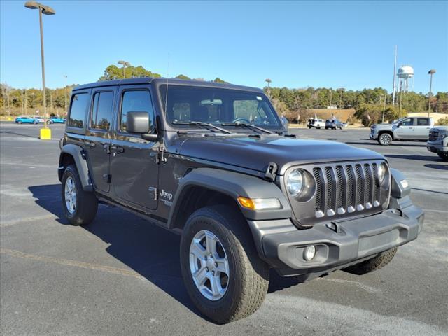 used 2020 Jeep Wrangler Unlimited car, priced at $30,430