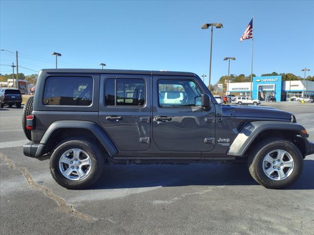 used 2020 Jeep Wrangler Unlimited car, priced at $30,430