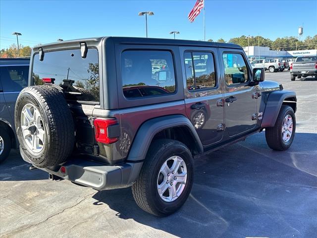 used 2020 Jeep Wrangler Unlimited car