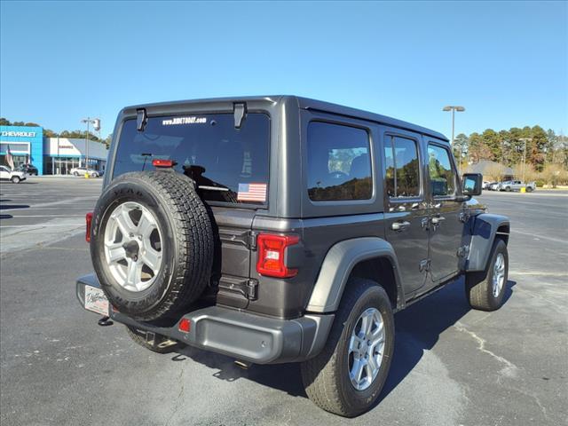 used 2020 Jeep Wrangler Unlimited car, priced at $30,430