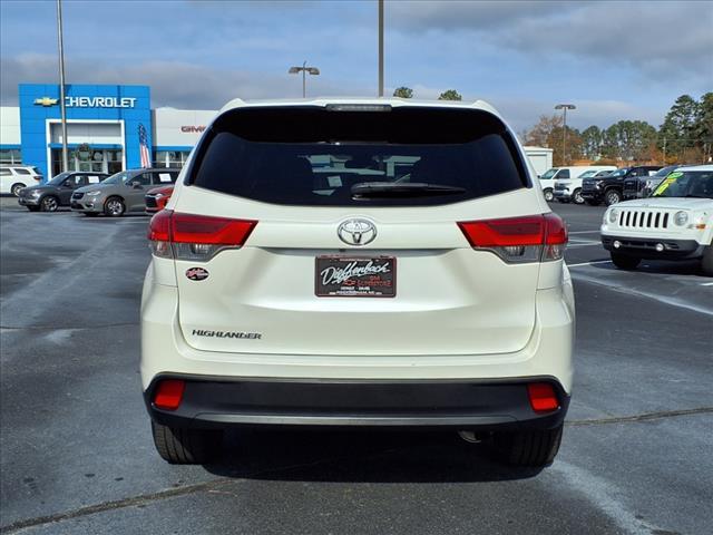 used 2018 Toyota Highlander car, priced at $18,000