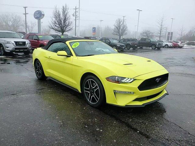used 2021 Ford Mustang car, priced at $21,490
