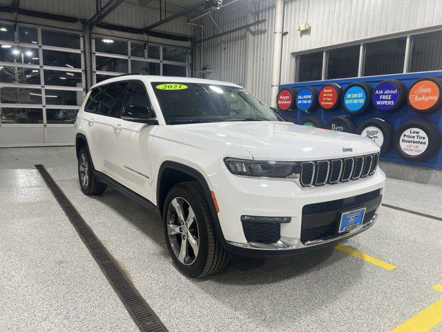 used 2021 Jeep Grand Cherokee L car, priced at $34,990