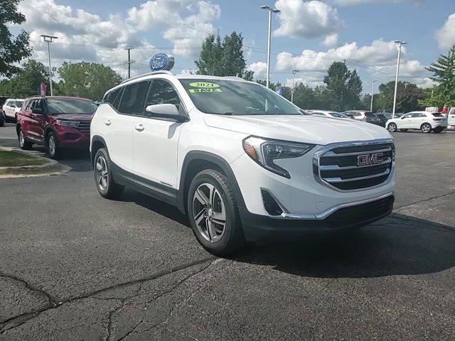 used 2021 GMC Terrain car, priced at $20,900