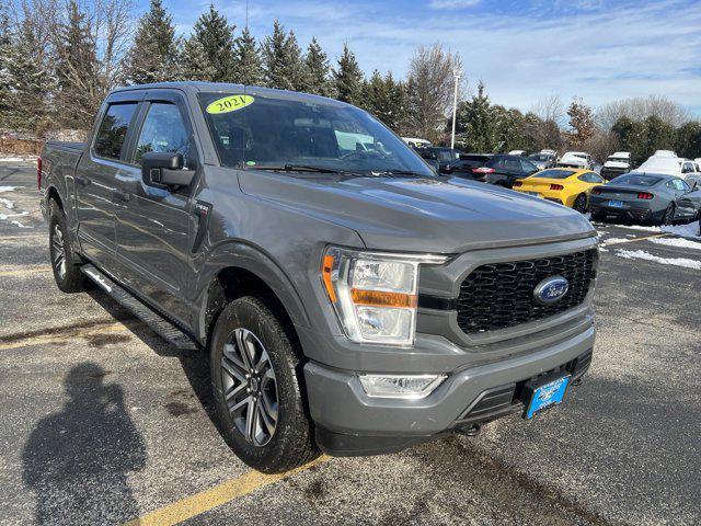 used 2021 Ford F-150 car, priced at $34,990