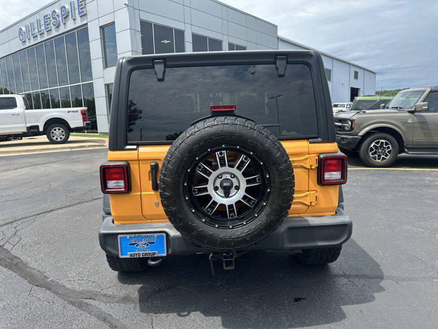 used 2018 Jeep Wrangler Unlimited car, priced at $18,490
