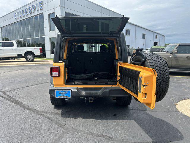 used 2018 Jeep Wrangler Unlimited car, priced at $18,490