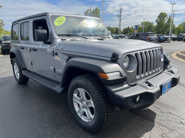 used 2021 Jeep Wrangler Unlimited car, priced at $25,990
