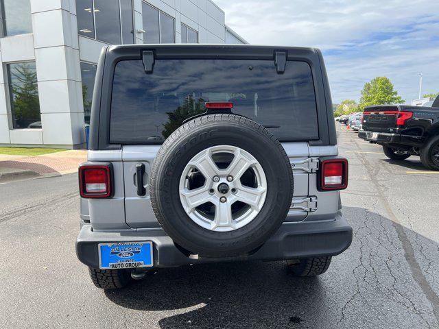 used 2021 Jeep Wrangler Unlimited car, priced at $25,990