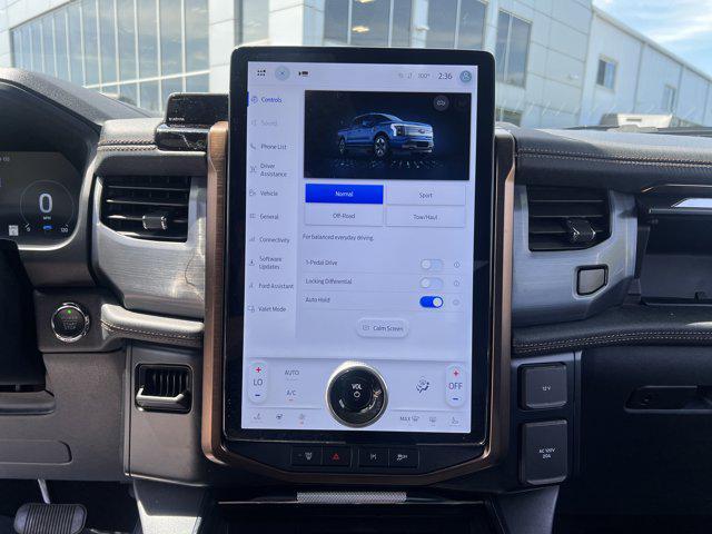 used 2023 Ford F-150 Lightning car, priced at $45,290