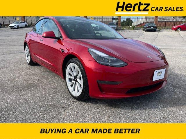 used 2022 Tesla Model 3 car, priced at $19,765
