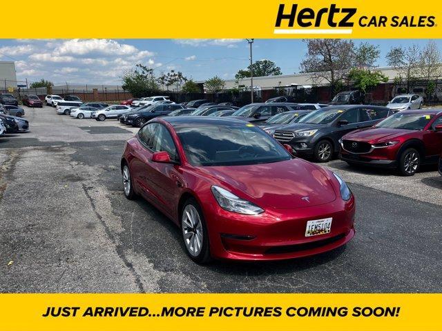 used 2022 Tesla Model 3 car, priced at $23,435