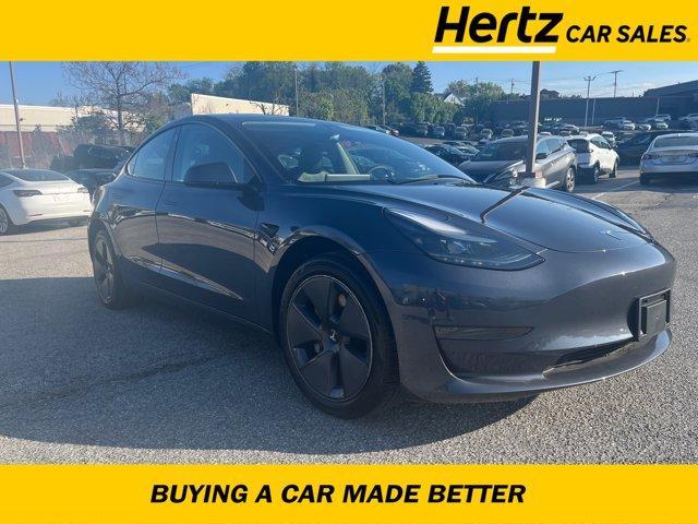 used 2023 Tesla Model 3 car, priced at $25,214