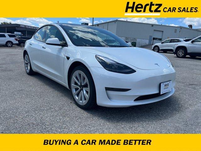 used 2023 Tesla Model 3 car, priced at $22,644