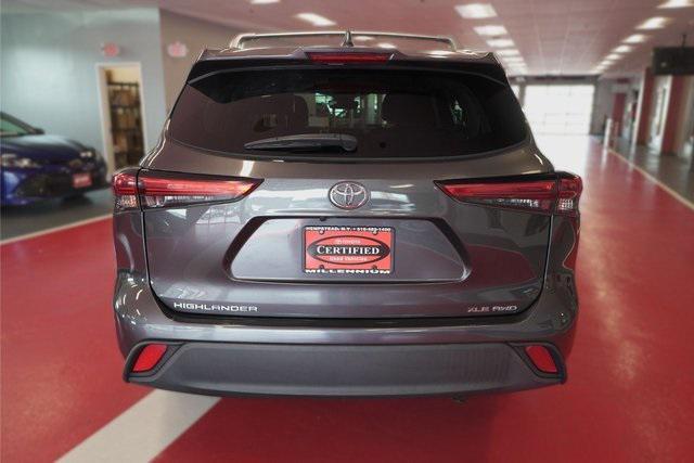 used 2021 Toyota Highlander car, priced at $33,995