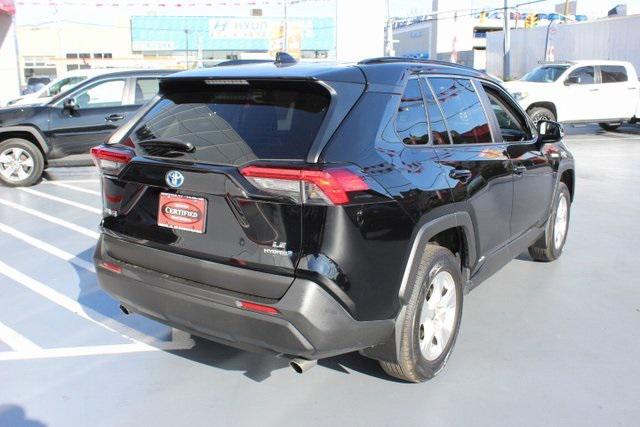 used 2021 Toyota RAV4 Hybrid car, priced at $26,995